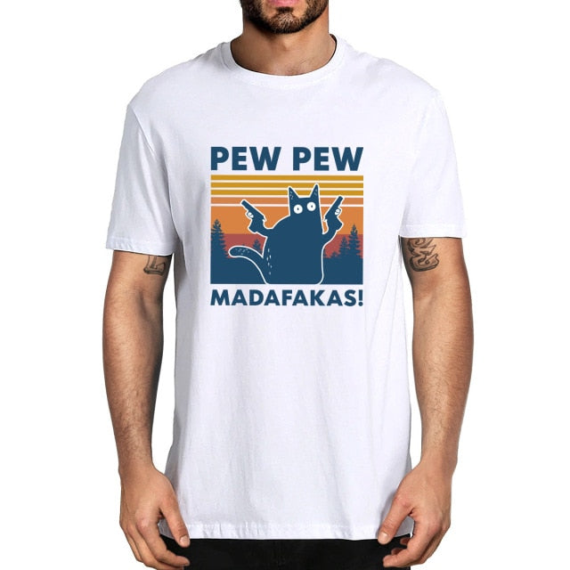 Pánske tričko Pew Pew Madafakas