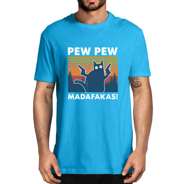 Pánske tričko Pew Pew Madafakas