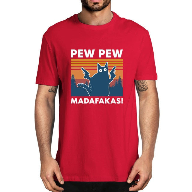 Pánske tričko Pew Pew Madafakas