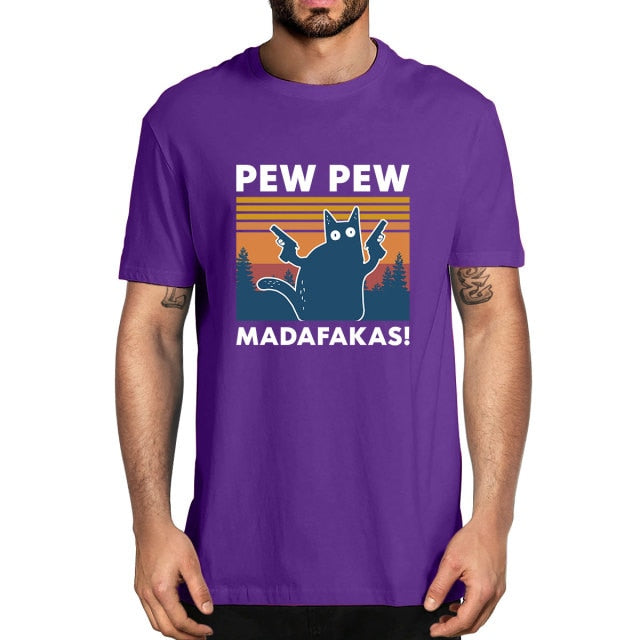 Pánske tričko Pew Pew Madafakas