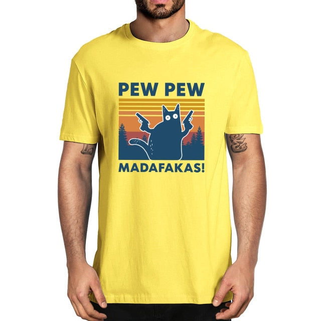 Pánske tričko Pew Pew Madafakas