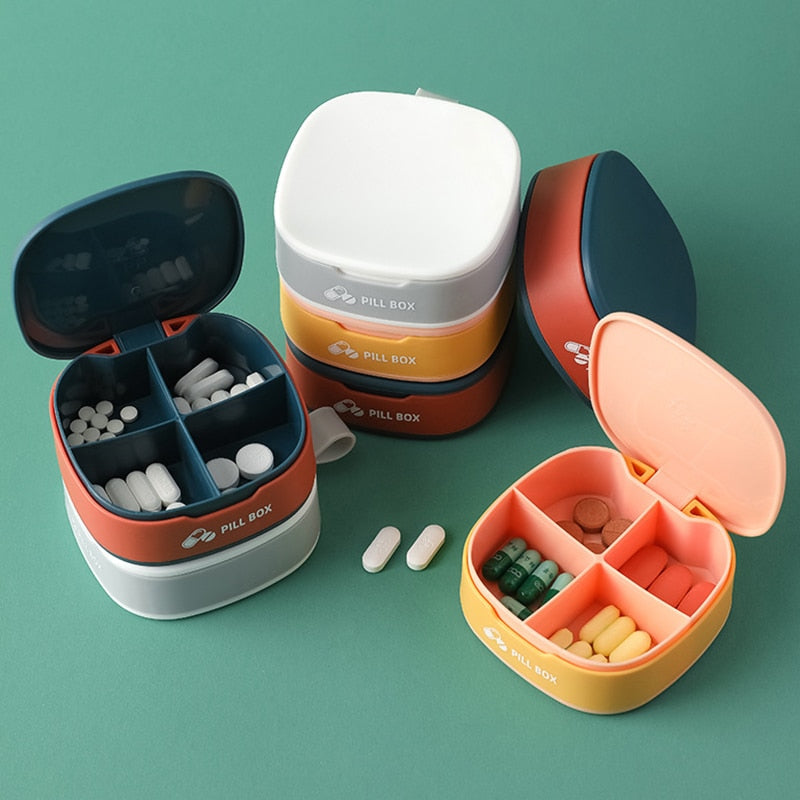 Mini prenosná krabička na lieky