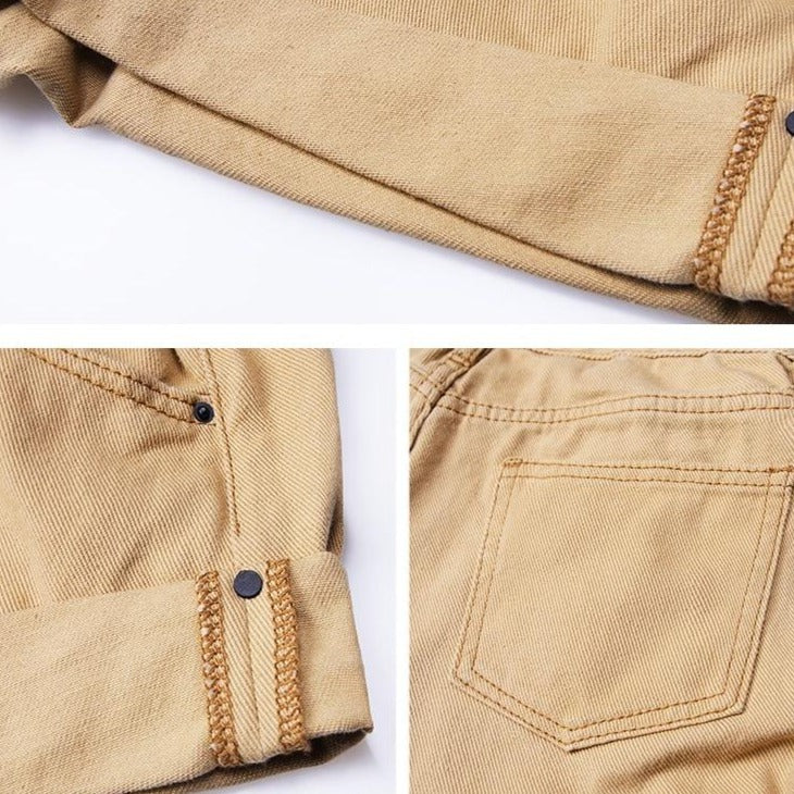 Dámske voľné džínsové šortky