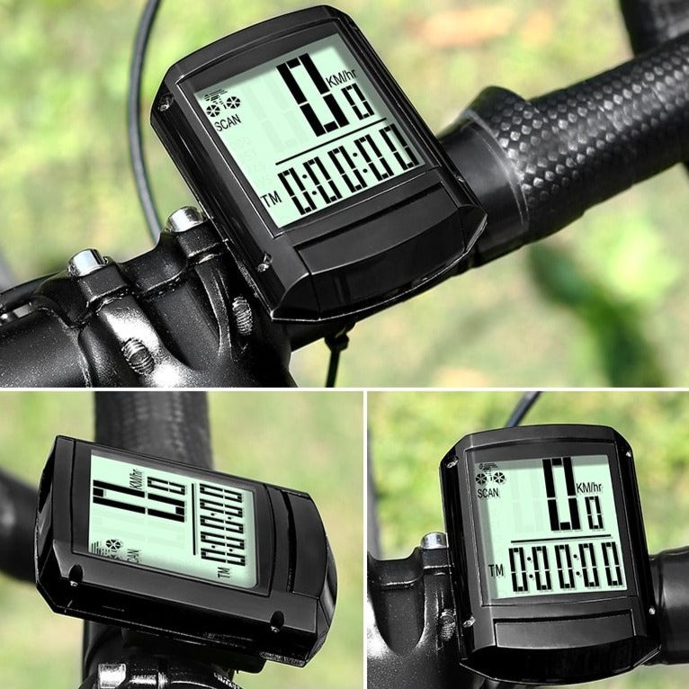 Tachometer na bicykel vodeodolný