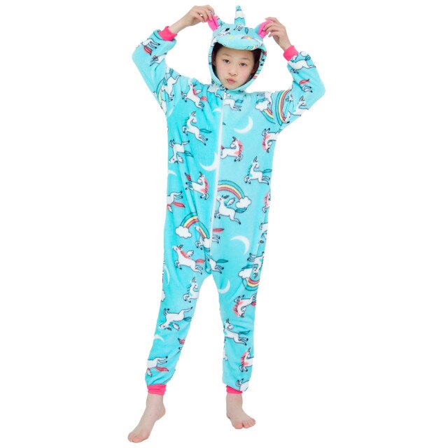 Detský pyžamový overal s rôznymi motívmi