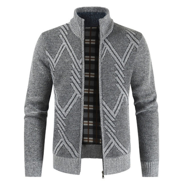 Pánsky sveter na zips