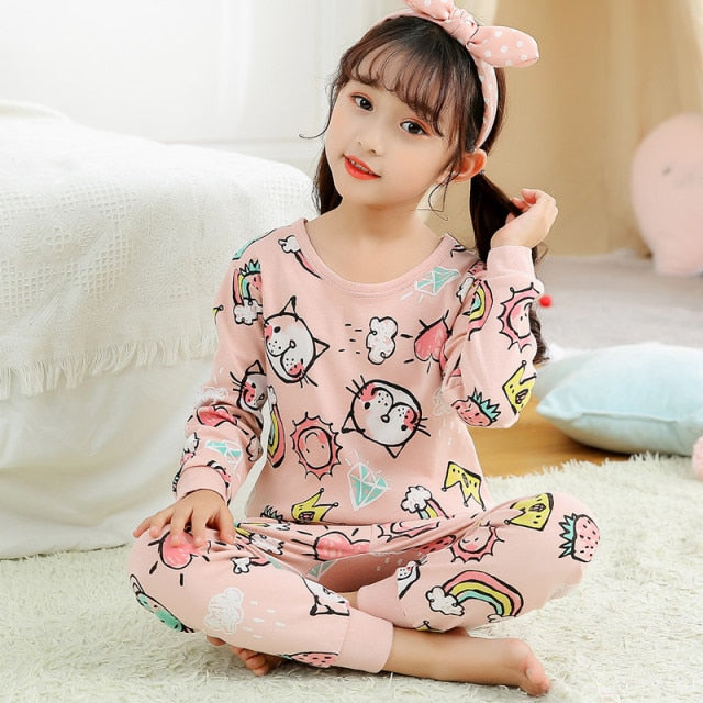 Pyžamový set na jeseň pre deti