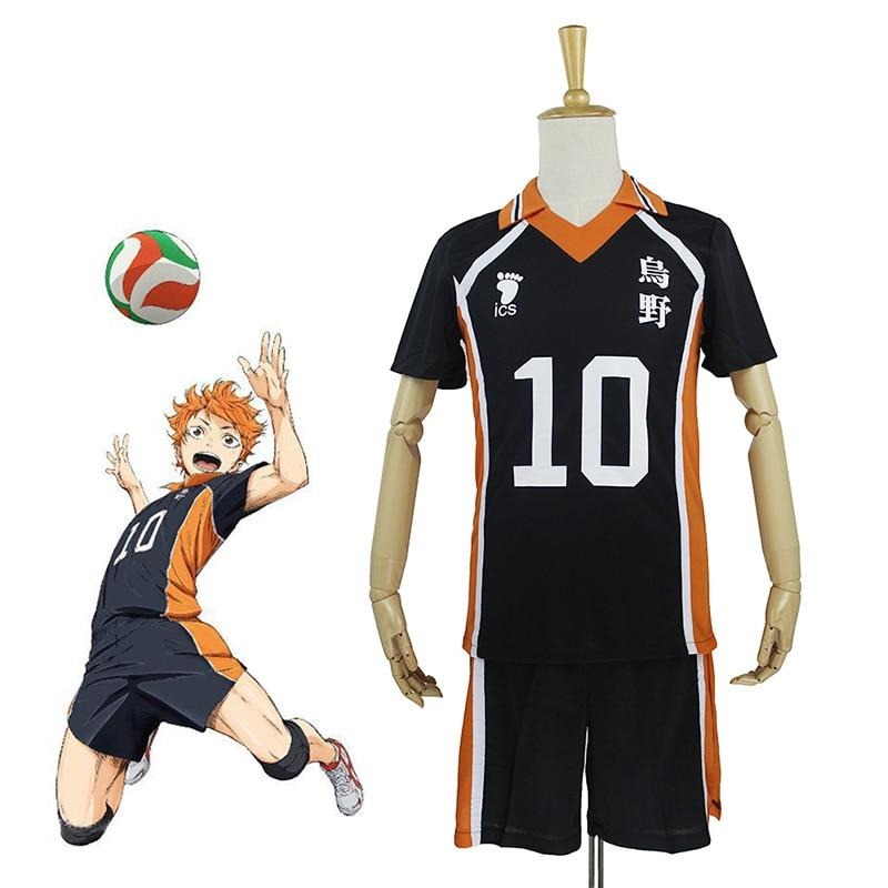 Kostým s motívom Haikyuu Karasuno