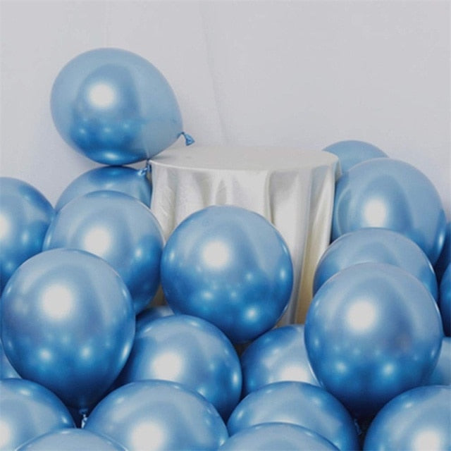 Sada latexových metalických balónov 30ks