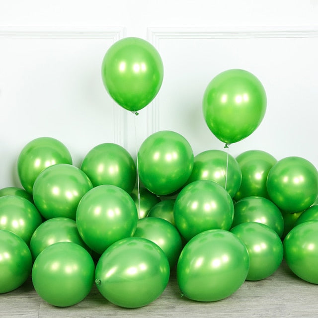 Sada latexových metalických balónov 30ks