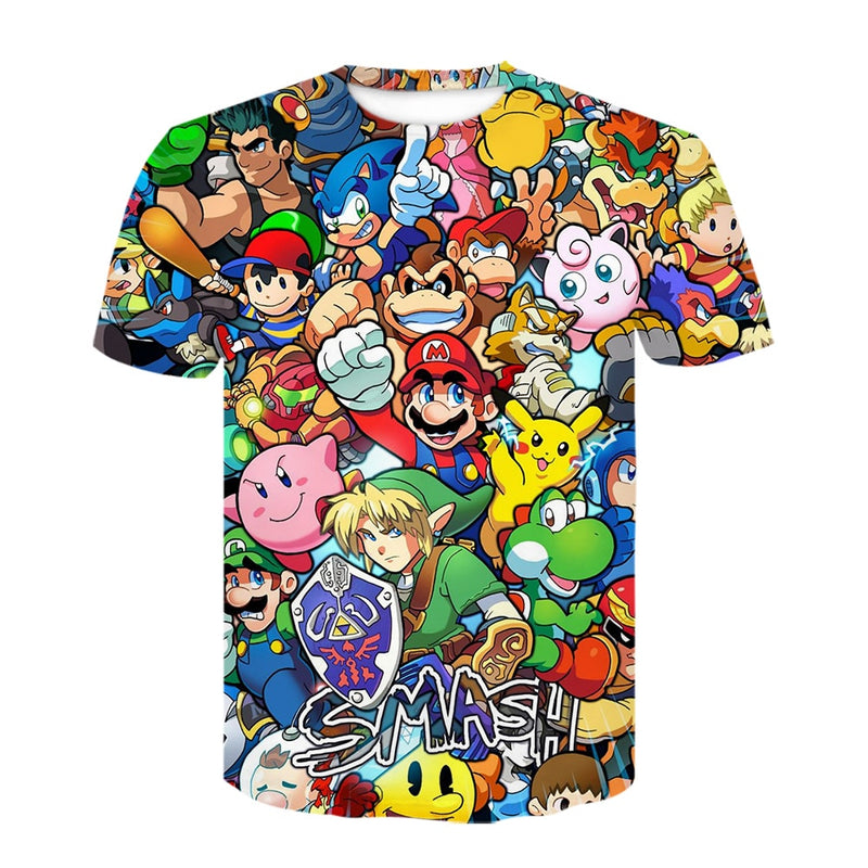 Tričko s potlačou Super Mario