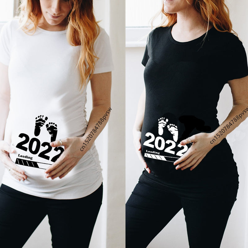 Dámske tehotenské tričko s rokom narodenia