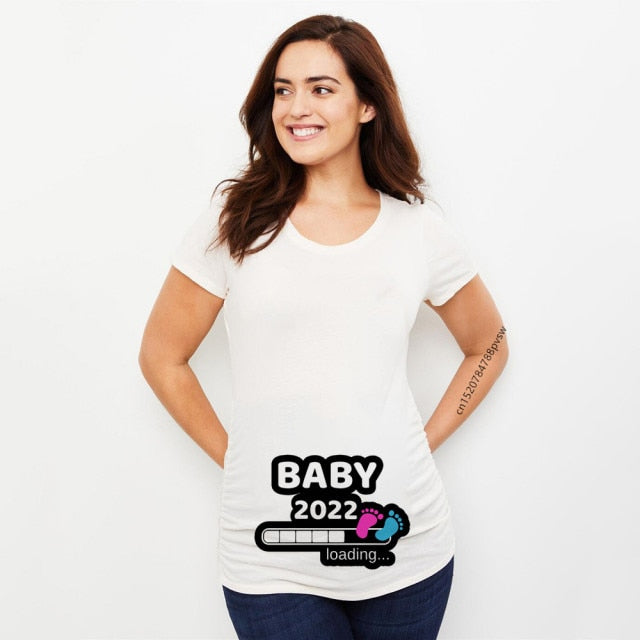 Dámske tehotenské tričko s rokom narodenia