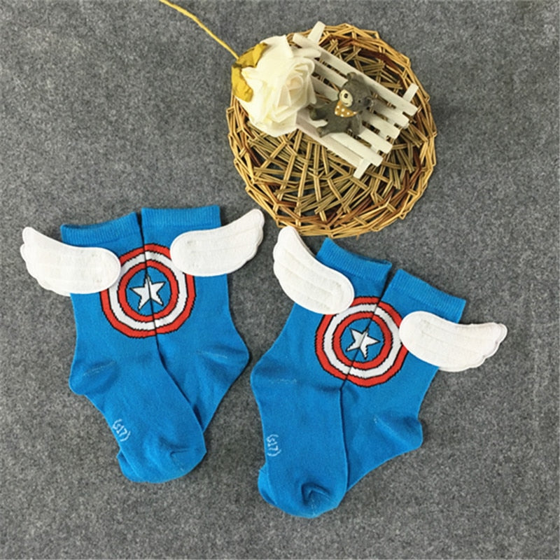 Detská ponožka Marvel s krídlami