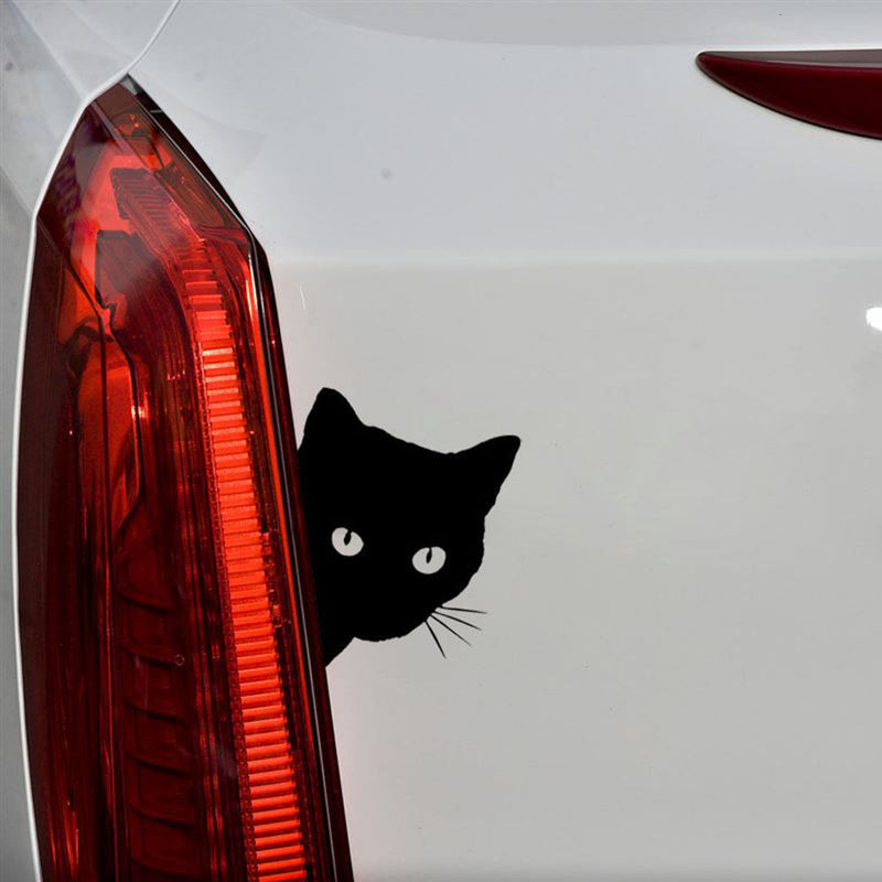 Nálepka mačky na auto