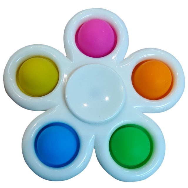 Farebný fidget spinner