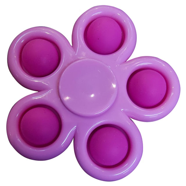 Farebný fidget spinner