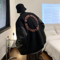 Unisex hip hopová bunda s výšivkami