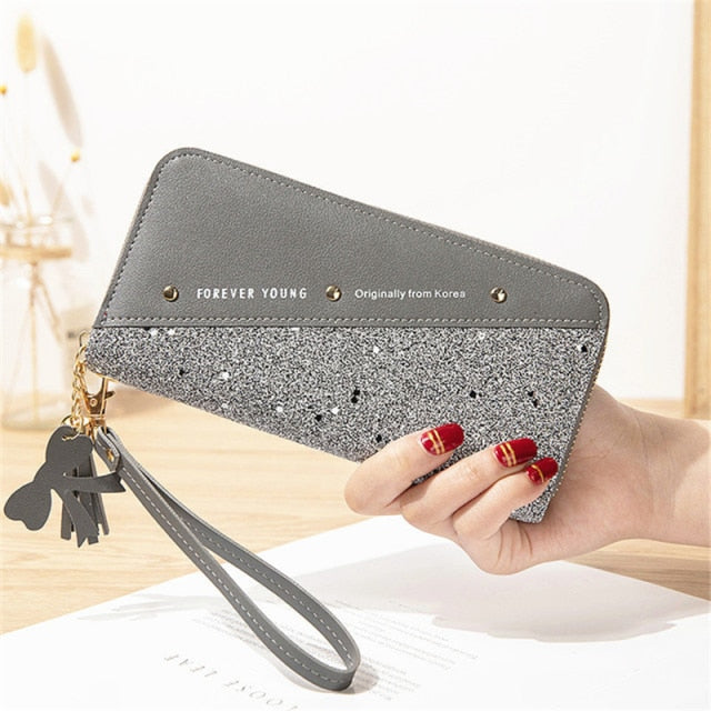 Dámska peňaženka s glitrami