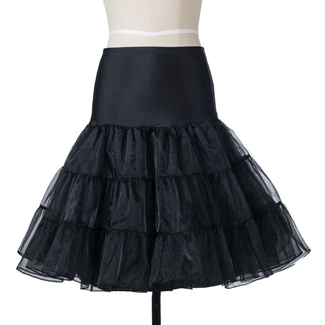 Dámska jednofarebná Vintage skladaná sukňa s vysokým pásom
