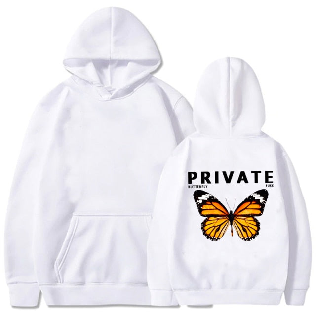 Dámska mikina Private butterfly (Výpredaj)