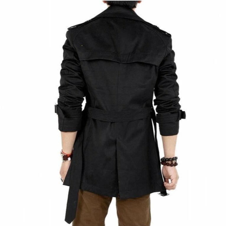Pánsky klasický trench coat