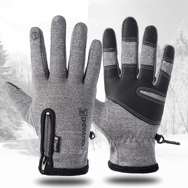 Tenké zimné športové rukavice