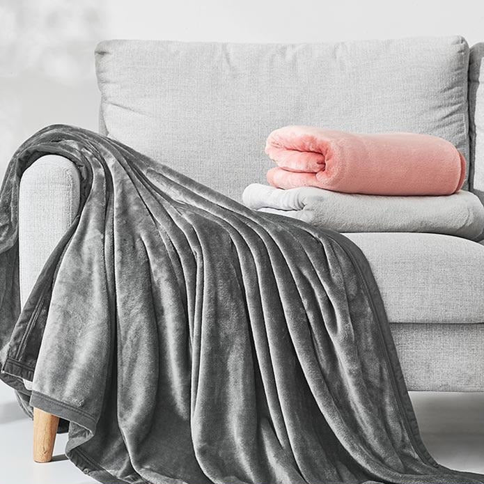 Fleecová deka na posteľ