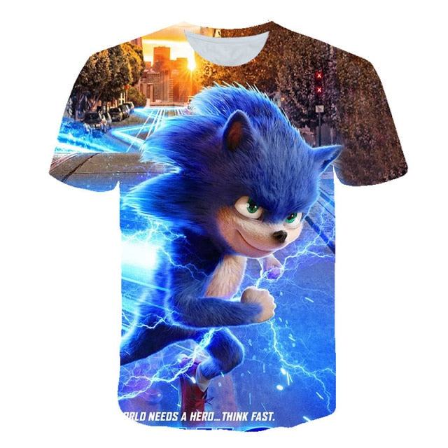 Detské tričko Sonic the Hedgehog