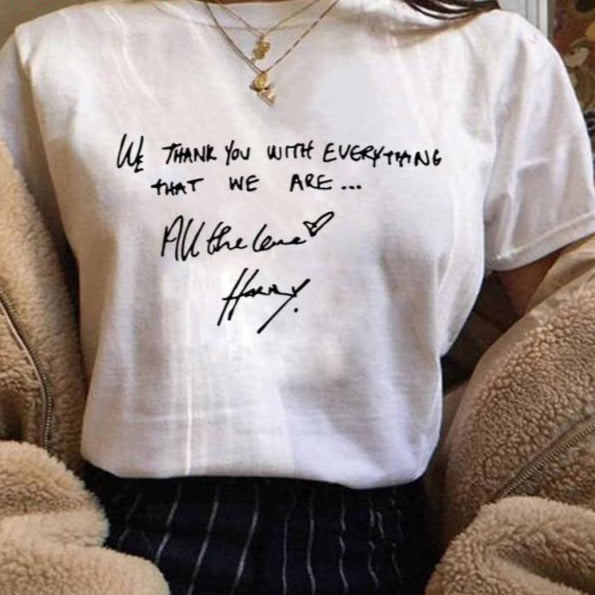 Dámske tričko Harry Styles