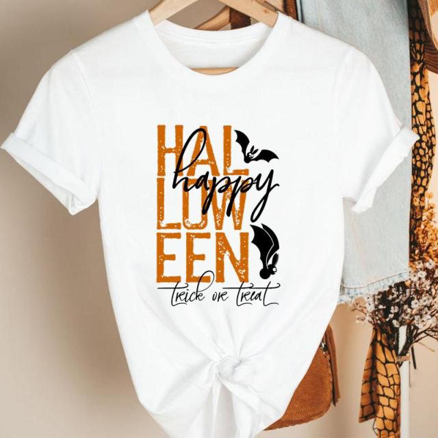 Dámske tričko s Halloweenskou potlačou