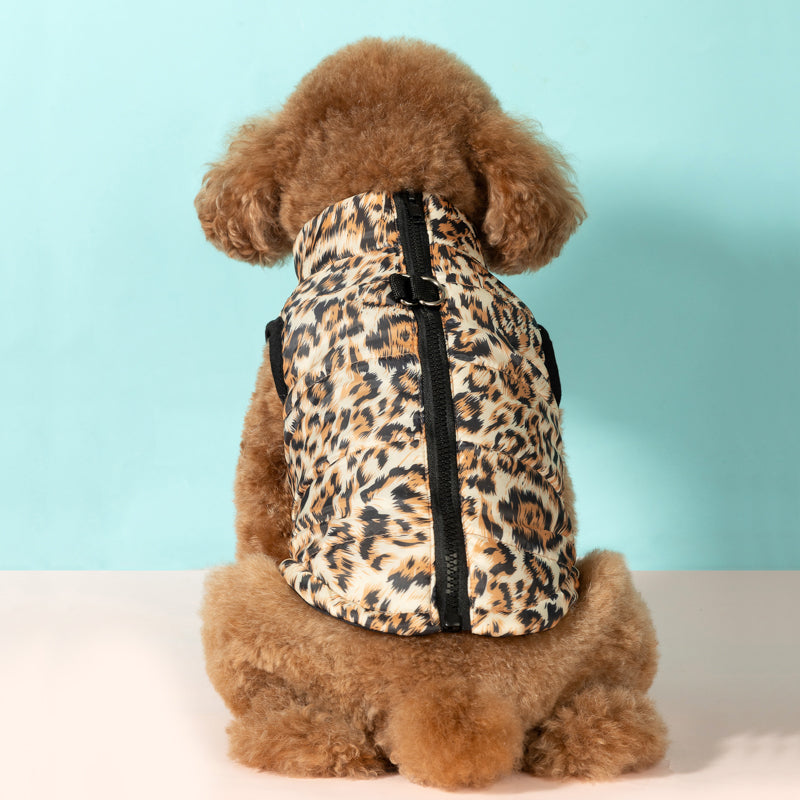 Zimná bunda pre psov bez rukávov