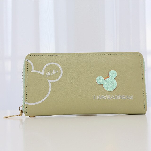 Dámska peňaženka s obrysom Mickey Mouse