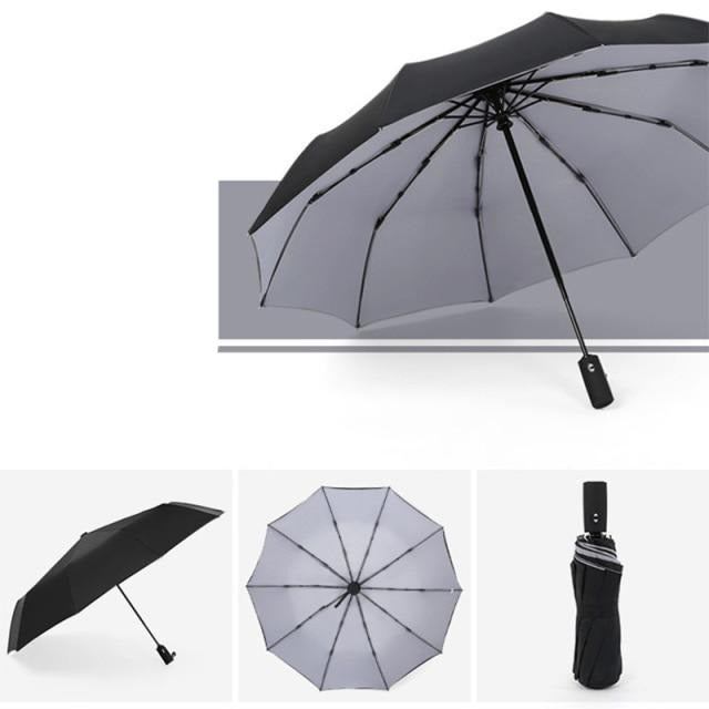 Dvojvrstvový odolný automatický dáždnik