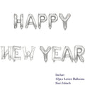 Balóny s nápisom Happy New Year 2022
