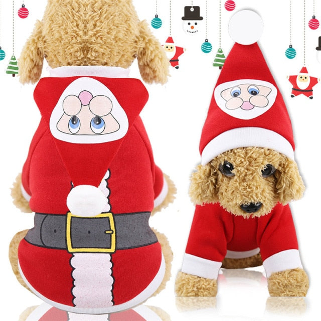 Vianočný kostým pre psov