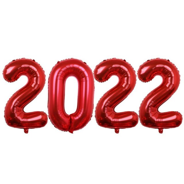 Balóny na Nový rok 2022