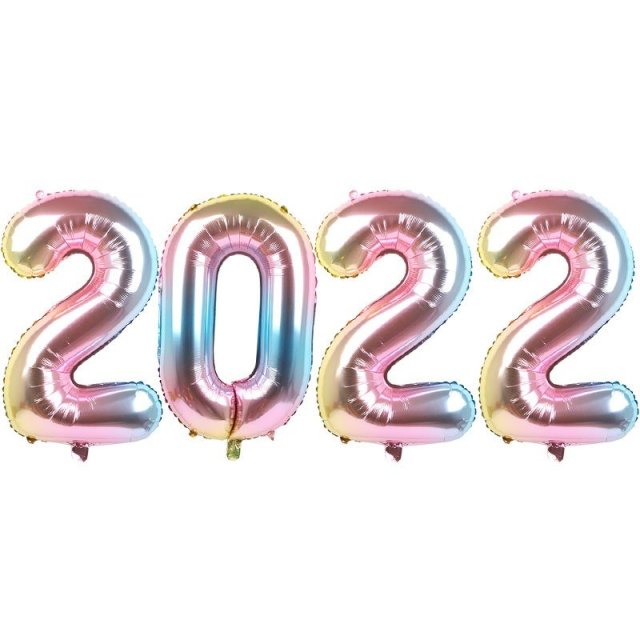 Balóny na Nový rok 2022