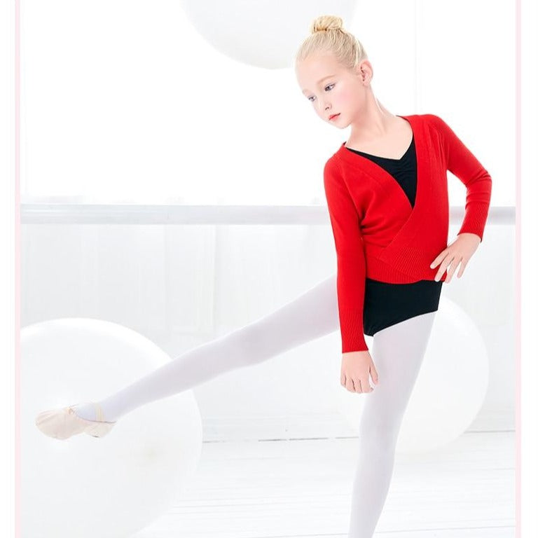 Dievčenský kardigan na balet