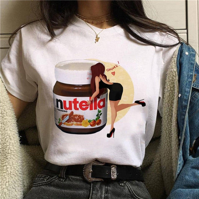 Dámske tričko s Nutellou
