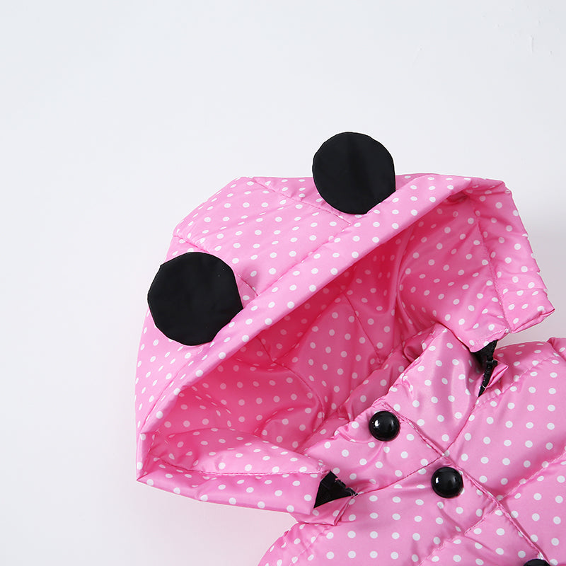 Dievčenská zimná bunda Minnie Mouse