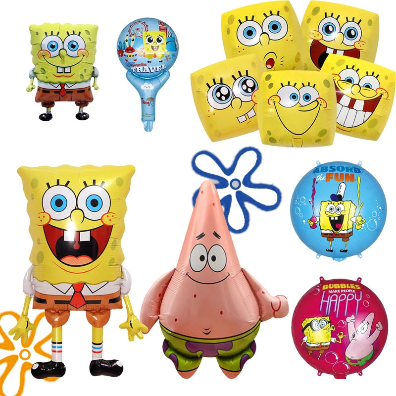 Balón s motívom SpongeBob v šortkách