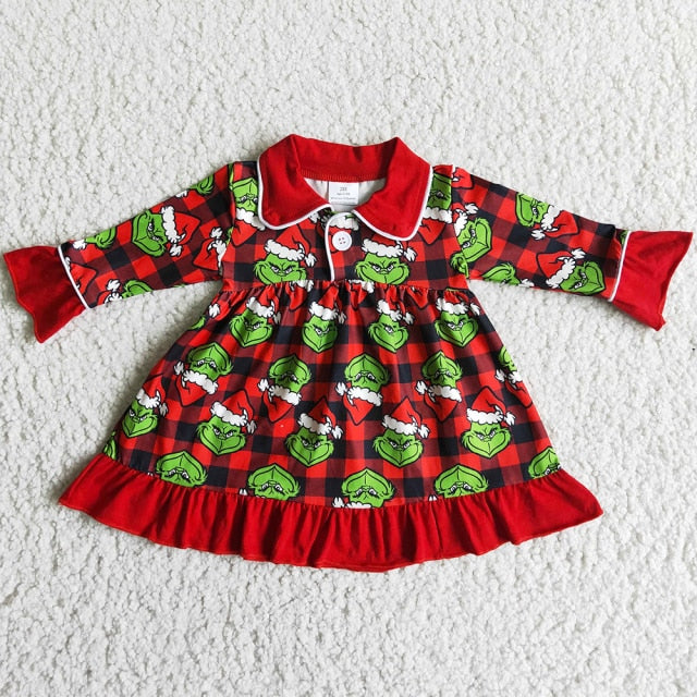 Detské pyžamo s vianočným Grinčom