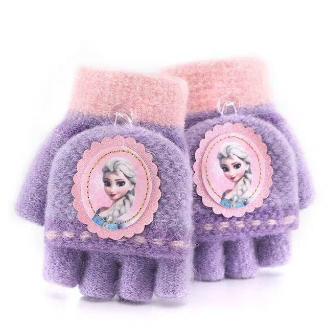 Dievčenské rukavice Elsa z Frozen