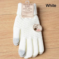 Dámske chlpaté zimné rukavice