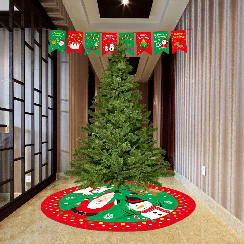 Vianočný koberec pod stromček