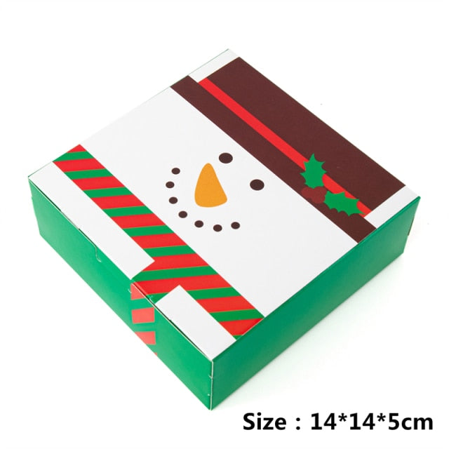 Vianočné malé krabičky 5 ks