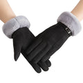 Dámske elegantné teplé rukavice