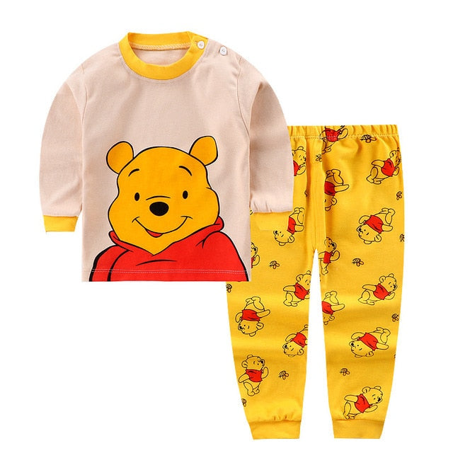 Detské dvojdielne pyžamo na zimu