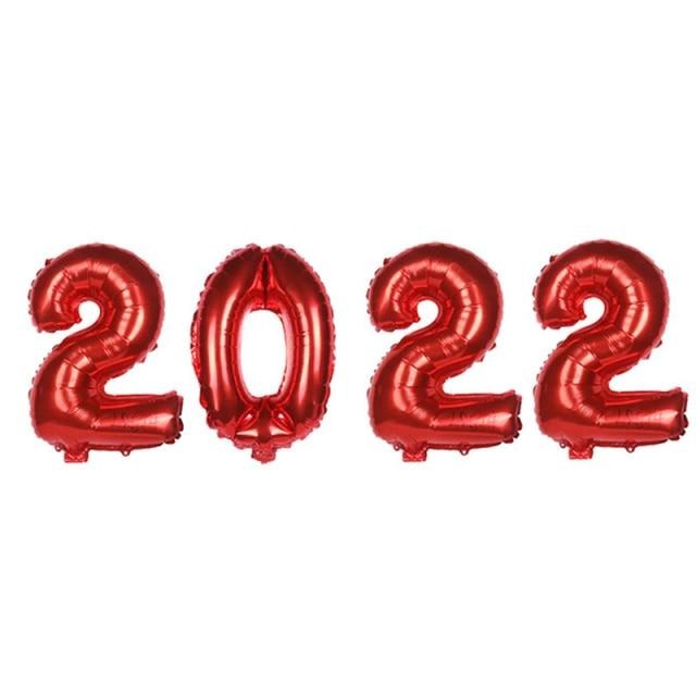 Balóny s číslom 2022